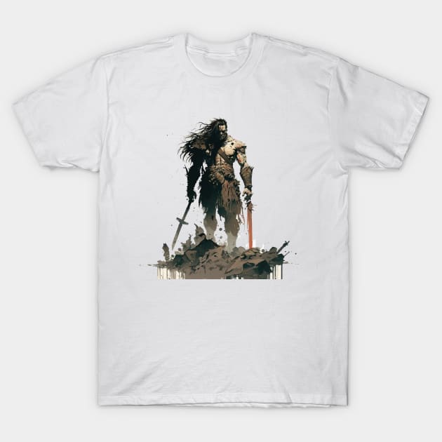 barbarian T-Shirt by Trontee